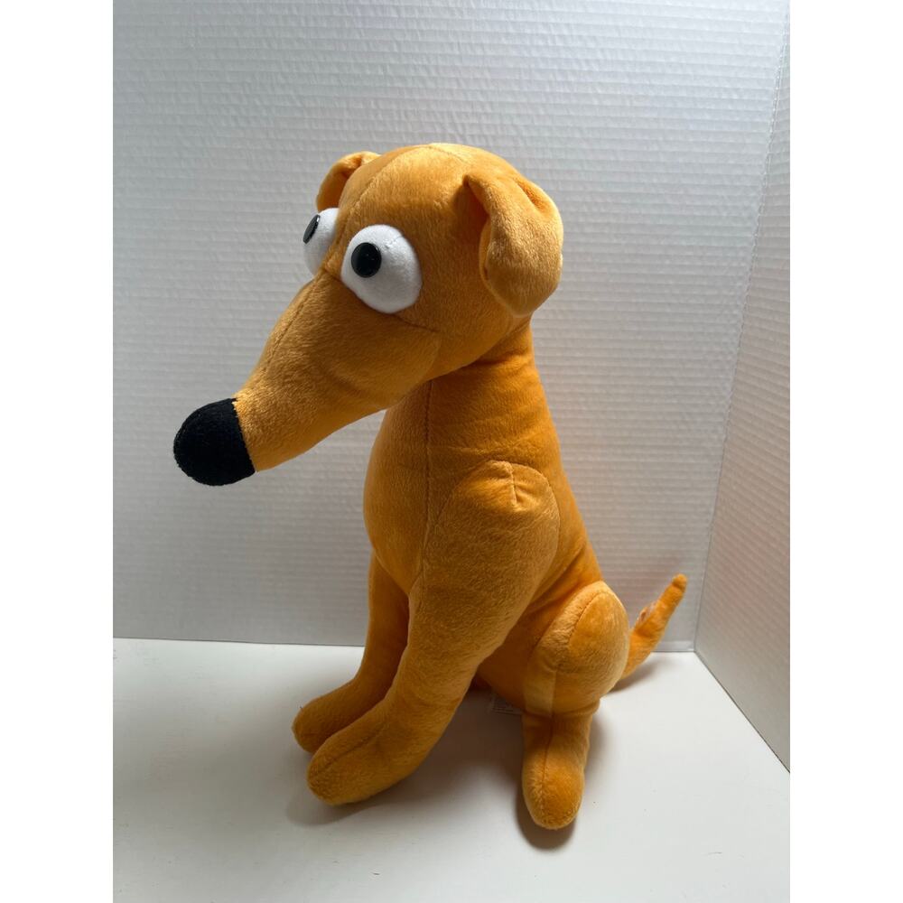Vintage Universal Studios Matt Groening Santa's Little Helper 14" plush Simpsons